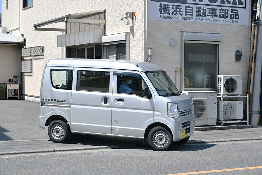 出発 → お客様へ部品をお届け